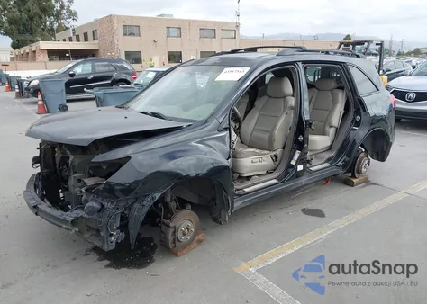 2007 Acura Mdx из США, поврежденный, VIN 2HNYD28297H522439